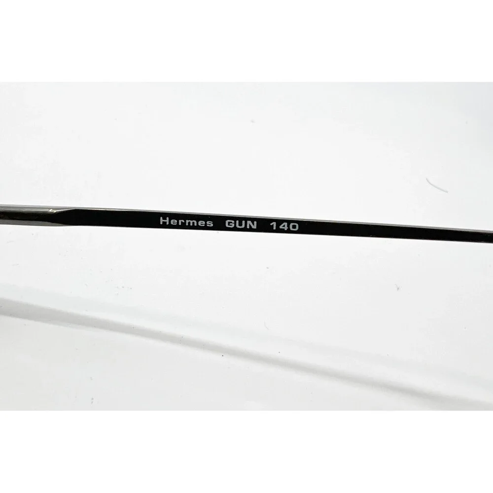 Geoffrey Beene Eyeglasses Mens Gunmetal Semi Rimless Hermes GUN 140 48-19-140